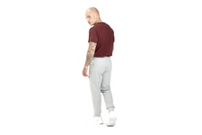 Spodnie dresowe Pit Bull French Terry 220 Small Logo '21 - Szare