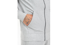 Bluza rozpinana z kapturem Pit Bull French Terry 220  Small Logo '21 - Szara