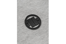 Bluza rozpinana z kapturem Pit Bull French Terry 220  Small Logo '21 - Szara