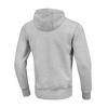 Bluza rozpinana z kapturem Pit Bull French Terry 220  Small Logo '21 - Szara