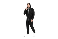 Bluza rozpinana z kapturem Pit Bull French Terry 220  Small Logo '21 - Czarna