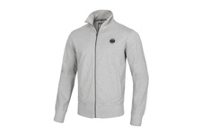 Bluza rozpinana Pit Bull French Terry 220 Small Logo '21 - Szara