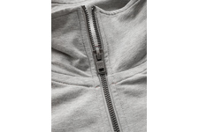 Bluza rozpinana Pit Bull French Terry 220 Small Logo '21 - Szara