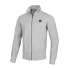 Bluza rozpinana Pit Bull French Terry 220 Small Logo '21 - Szara