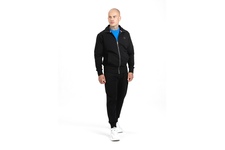 Bluza rozpinana Pit Bull French Terry 220 Small Logo '21 - Czarna
