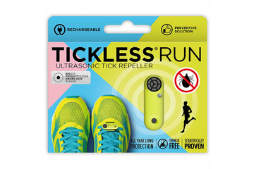 Odstraszacz kleszczy TickLess Run dla biegaczy UV Yellow