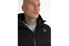 Kurtka zimowa z kapturem Pit Bull Airway III '21 - Czarna