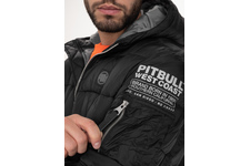 Kurtka zimowa z kapturem Pit Bull Topside II '21 - Czarna