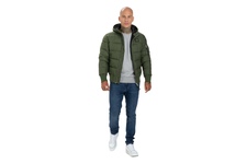 Kurtka zimowa z kapturem Pit Bull Topside II '21 - Oliwkowa