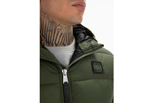 Kurtka zimowa z kapturem Pit Bull Topside II '21 - Oliwkowa