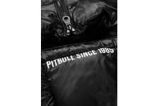Kurtka z kapturem Pit Bull Cosmo '21 - Czarna/Biała