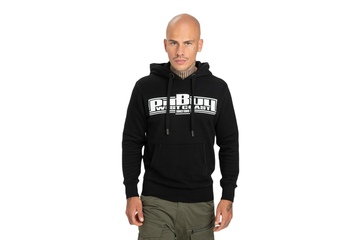 Bluza z kapturem Pit Bull Classic Boxing 2 '21 - Czarna