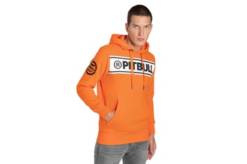 Bluza z kapturem Pit Bull Potomac 2 '21 - Pomarańczowa