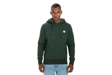 Bluza z kapturem Pit Bull Small Logo '21 - Ciemnozielona