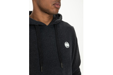 Bluza z kapturem Pit Bull Small Logo '21 - Grafitowa