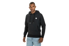 Bluza z kapturem Pit Bull Small Logo '21 - Grafitowa