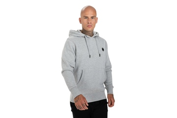 Bluza z kapturem Pit Bull Small Logo '21 - Szara