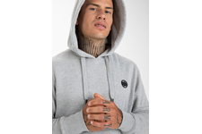 Bluza z kapturem Pit Bull Small Logo '21 - Szara