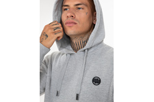 Bluza z kapturem Pit Bull Small Logo '21 - Szara