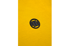 Bluza z kapturem Pit Bull Small Logo '21 - Żółta