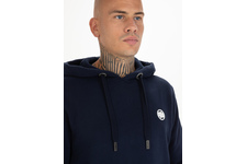 Bluza z kapturem Pit Bull Small Logo '21 - Granatowa