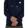 Bluza z kapturem Pit Bull Small Logo '21 - Granatowa