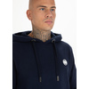 Bluza z kapturem Pit Bull Small Logo '21 - Granatowa