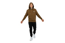 Bluza z kapturem Pit Bull Small Logo '21 - Brązowa