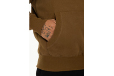 Bluza z kapturem Pit Bull Small Logo '21 - Brązowa