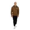 Bluza z kapturem Pit Bull Small Logo '21 - Brązowa