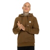 Bluza z kapturem Pit Bull Small Logo '21 - Brązowa