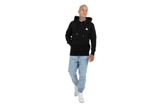 Bluza z kapturem Pit Bull Small Logo '21 - Czarna