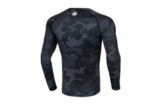 Rashguard termoaktywny Pit Bull Performance Pro Plus Small Logo '21 - All Black Camo