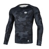 Rashguard termoaktywny Pit Bull Performance Pro Plus Small Logo '21 - All Black Camo