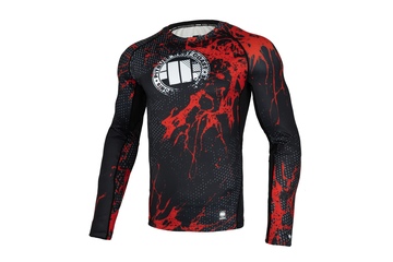 Rashguard termoaktywny L-S Pit Bull Performance Pro Plus Blood Dog '21 - Czarny