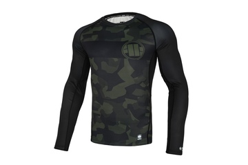 Rashguard termoaktywny L-S Pit Bull Performance Pro Plus Dillard Casino '21 - Oliwkowy