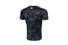 Rashguard termoaktywny Pit Bull Performance Pro Plus Small Logo '21 - Czarny Camo