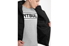 Kurtka zimowa z kapturem Pit Bull Firestone '21 - Czarna