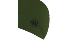 Czapka kompresyjna Pit Bull Small Logo '21 - Oliwkowa/Czarna