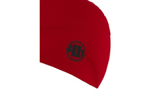 Czapka kompresyjna Pit Bull Small Logo '21 - Czerwona/Czarna