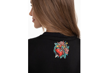 Bluza damska Pit Bull Broken Heart '21 - Czarna