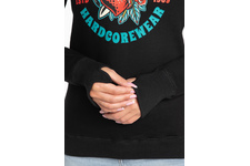 Bluza damska Pit Bull Broken Heart '21 - Czarna
