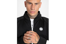 Bluza rozpinana Pit Bull Oldschool Raglan '21 - Czarna