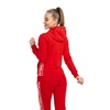 Bluza damska z kapturem Pit Bull French Terry Boxing '21 - Czerwona