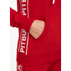 Bluza damska z kapturem Pit Bull French Terry Boxing '21 - Czerwona