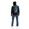 Bluza z kapturem Pit Bull Blue Skull '21 - Czarna