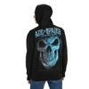 Bluza z kapturem Pit Bull Blue Skull '21 - Czarna