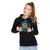 Bluza damska z kapturem Pit Bull Broken Heart '21 - Czarna