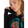 Bluza damska z kapturem Pit Bull Broken Heart '21 - Czarna