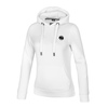 Bluza damska z kapturem Pit Bull Small Logo '21 - Biała